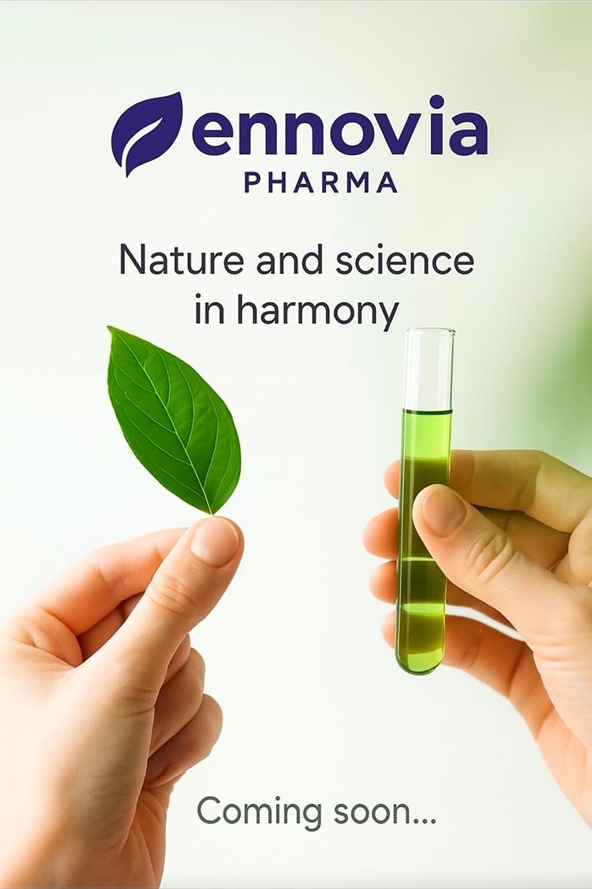 Ennovia Pharma — Nature and science in harmony. Coming soon.
